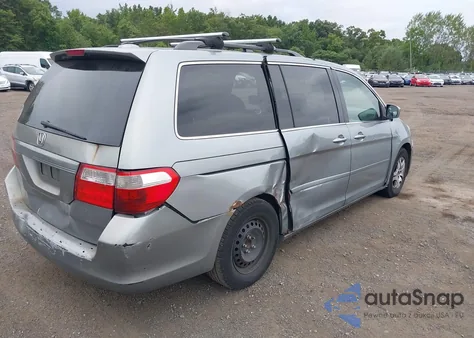 2005 Honda Odyssey Ex-L из США, поврежденный, VIN 5FNRL38785B015288